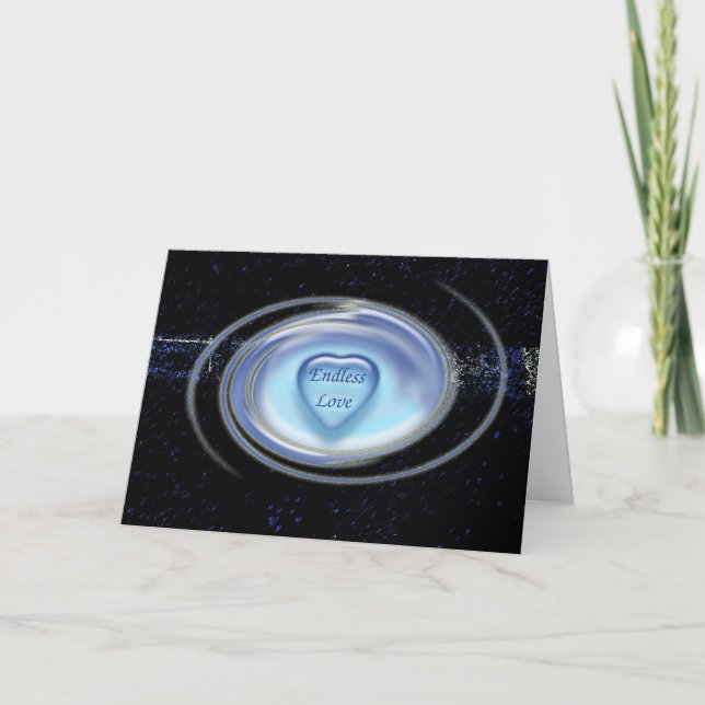 Cartão De Festividades Endless Love (Frente)