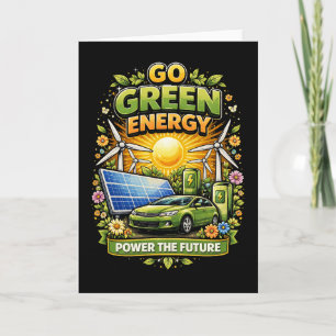 Cartão De Festividades Energize o Futuro