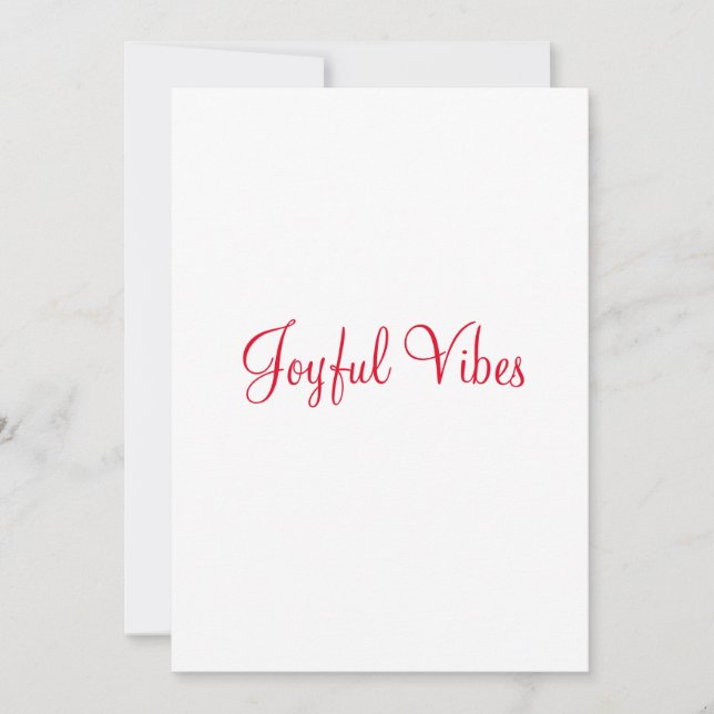 Cartão De Festividades Enfeite (Frente)