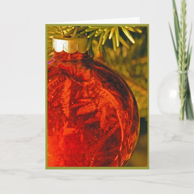 Cartão De Festividades Enfeites de natal gigante " Feliz Navidad!" (Frente)