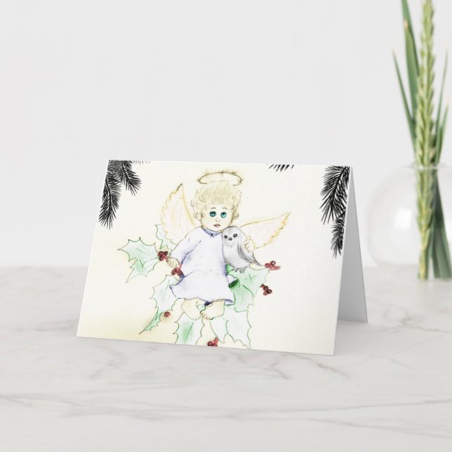 Cartão De Festividades Engel (Frente)
