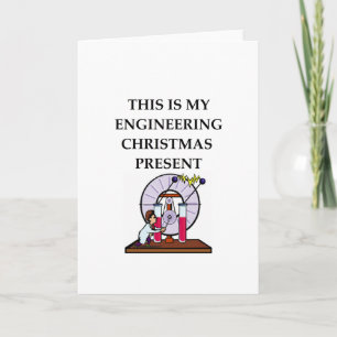 Cartão De Festividades engenharia