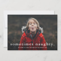 Engraçado às Vezes Travesso 3 Foto Feliz Natal