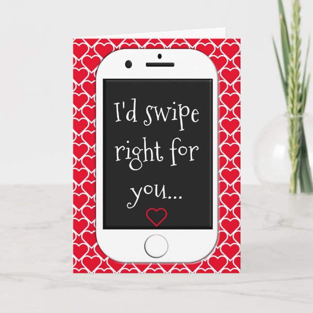 Cartão De Festividades Engraçado, eu me viraria para vocês, Namorados. (Frente)