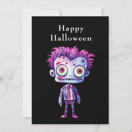 Cartão De Festividades Engraçado Frankenstein Monster Halloween