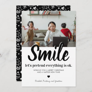 Cartão De Festividades Engraçado Natal de 2021