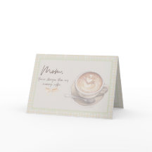 Engraçado Personalizado "Mais Forte que o Café"  D