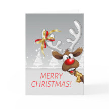 Engraçado Reindeer Natal