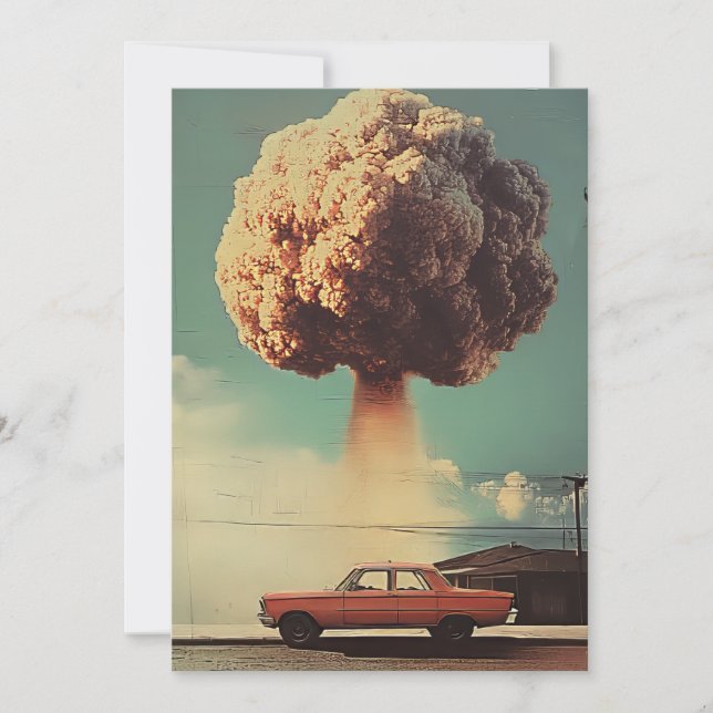 Cartão De Festividades Engraçado Sentir Sua Falta (Frente)