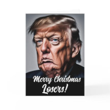 Engraçado Trump "Feliz Perdedor de Natal"
