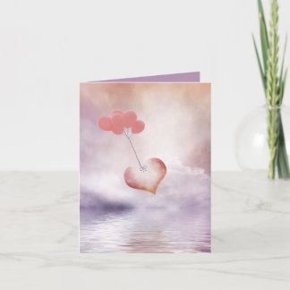 Cartão De Festividades Enviando Amor Através dos Miles