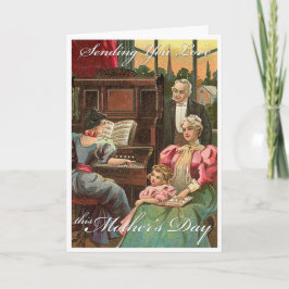 Cartão De Festividades Enviando lhe o amor