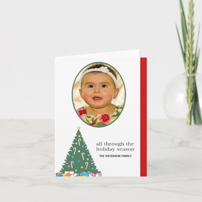 Cartão De Festividades época de festas (Frente)