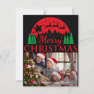 Cartão De Festividades Época mais maravilhosa do Ano Foto de Natal