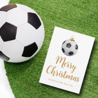 Equipe de Futebol Personalizada Feliz Natal