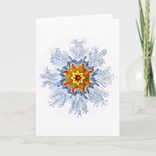 Cartão De Festividades Ernst Haeckel Artforms De Cartaz De Saudação Da Na