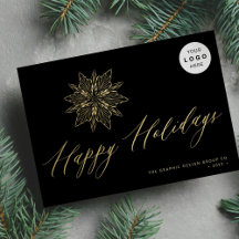 Escrito elegante com argumentos dourados floco de 