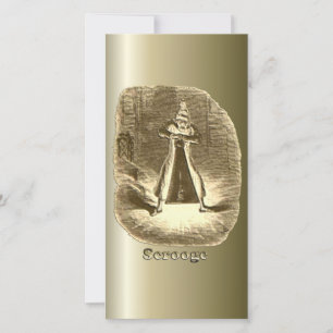 Cartão De Festividades Escroto do Natal - Uma Carol de Natal