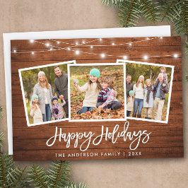 Cartão De Festividades Escuro de pincel acende madeira russa 3 foto