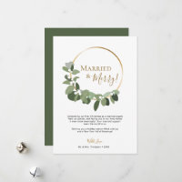 Escuro Elegante Moderno Terra Casada e Feliz