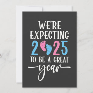 Cartão De Festividades Esperamos que 2025 seja Casal ano