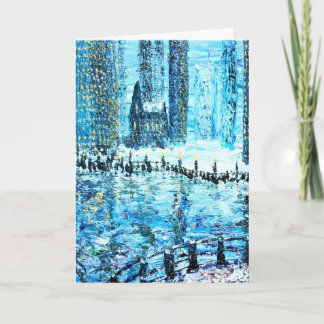 Cartão De Festividades Espírito da cidade