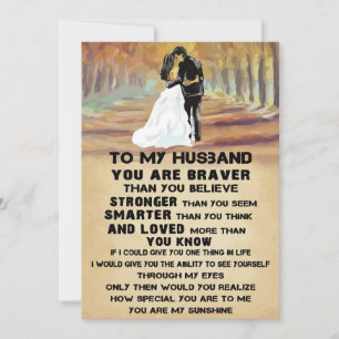 Cartão De Festividades Esposa Arte Para Meu Marido Você É O Meu Sol