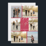 Cartão De Festividades Espuma dourada com Feliz rosa e Xadrez brilhante<br><div class="desc">Espalhe a alegria das festas com nossa vibrante coleção de Natal "Feliz e Brilho", apresentando um colorido design rosa e xadrez vermelha. Esta coleção lúdica e moderna traz uma reviravolta aos cartões de natal tradicionais, perfeita para encontros festivos e comemorações alegres. Personalize cada peça para criar uma experiência de feriado...</div>