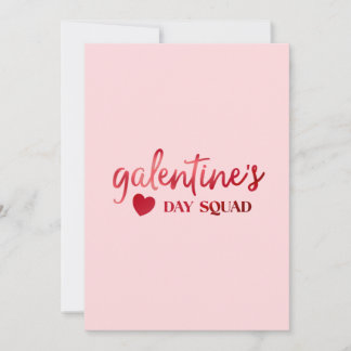 Cartão De Festividades Esquadrão dos Dias de Galentine