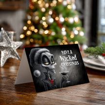 Esqueleto de Natal Elegante