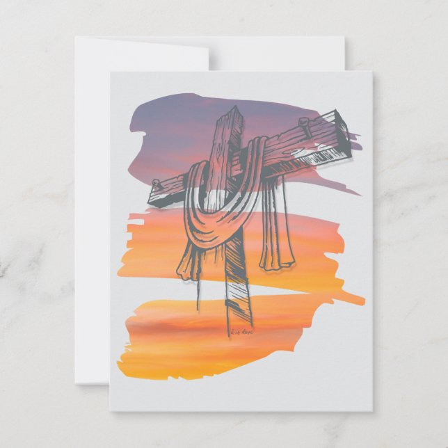 Cartão De Festividades 'Está consumado' (Frente)