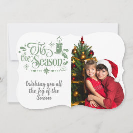 Cartão De Festividades Esta é a Cotação de época/Natal/Foto/ Tenente Verd