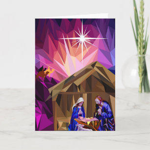 Cartão De Festividades Esta Noite Santa