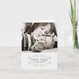 Cartão De Festividades estação alegre