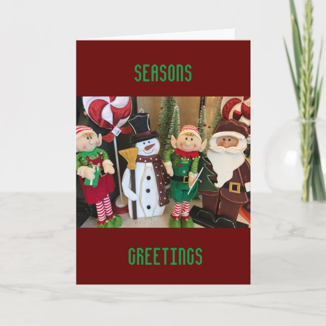 CARTÃO DE FESTIVIDADES ESTAÇÕES A AUMENTAR E A APROVEITAR O FERIADO (Frente)