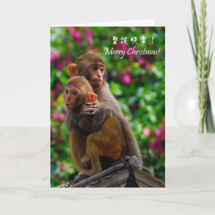 Cartão De Festividades Estar juntos no Natal