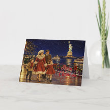 Estátua da Liberdade de Natal Americano dos anos 5
