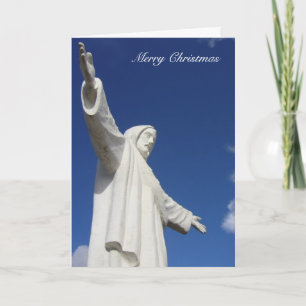 Cartão De Festividades estátua de jesus cusco