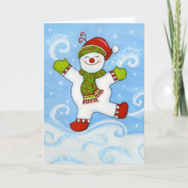 Cartão De Festividades Esteja Atrás!