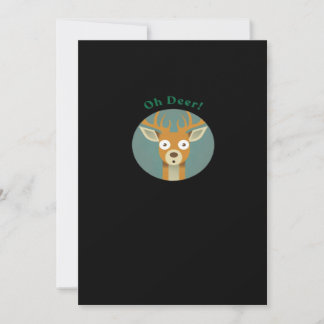 Cartão De Festividades Estilo Criativo Oh Deer