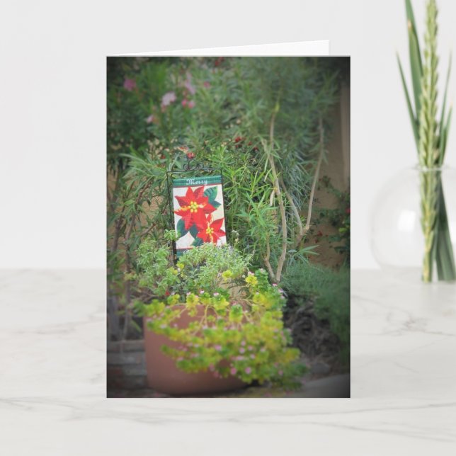 Cartão De Festividades Estilo de Arizona de Natal! (Frente)