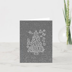 CARTÃO DE FESTIVIDADES ESTILO DE DESIGN ARTE DAS PLACAS DE NATAL