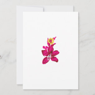 Cartão De Festividades Estilo Floral, ArtyClick Carmesim, Dourado Claro
