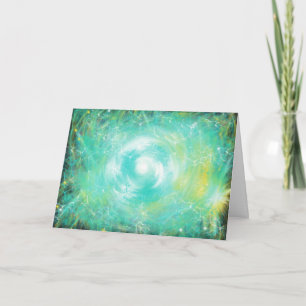 Cartão De Festividades Estrela de Natal Relâmpago Arte Cristã Versículo d