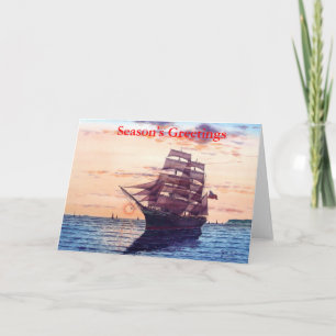 Cartão De Festividades estrela do por do sol de india