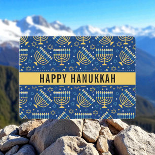 Cartão De Festividades Estrela Feliz de Hanukkah de David Cute Trendy