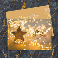 Estrela Russa e Luzes de Natal