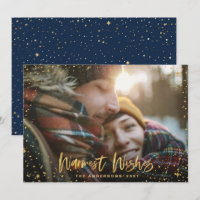 Estrelas Douradas marinho azul Natal 1 foto modern