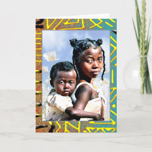 Cartão De Festividades Étnico