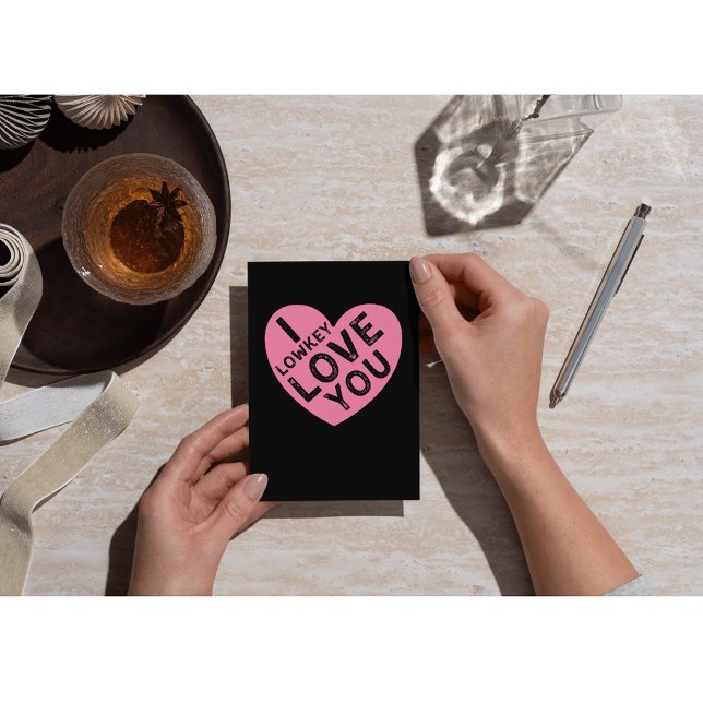 Cartão De Festividades Eu Amo Você Dia de os namorados (Criador carregado)